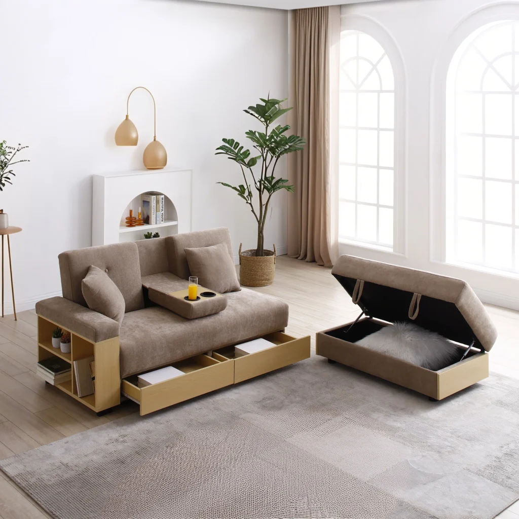 Sofa dengan Penyimpanan Bawah
