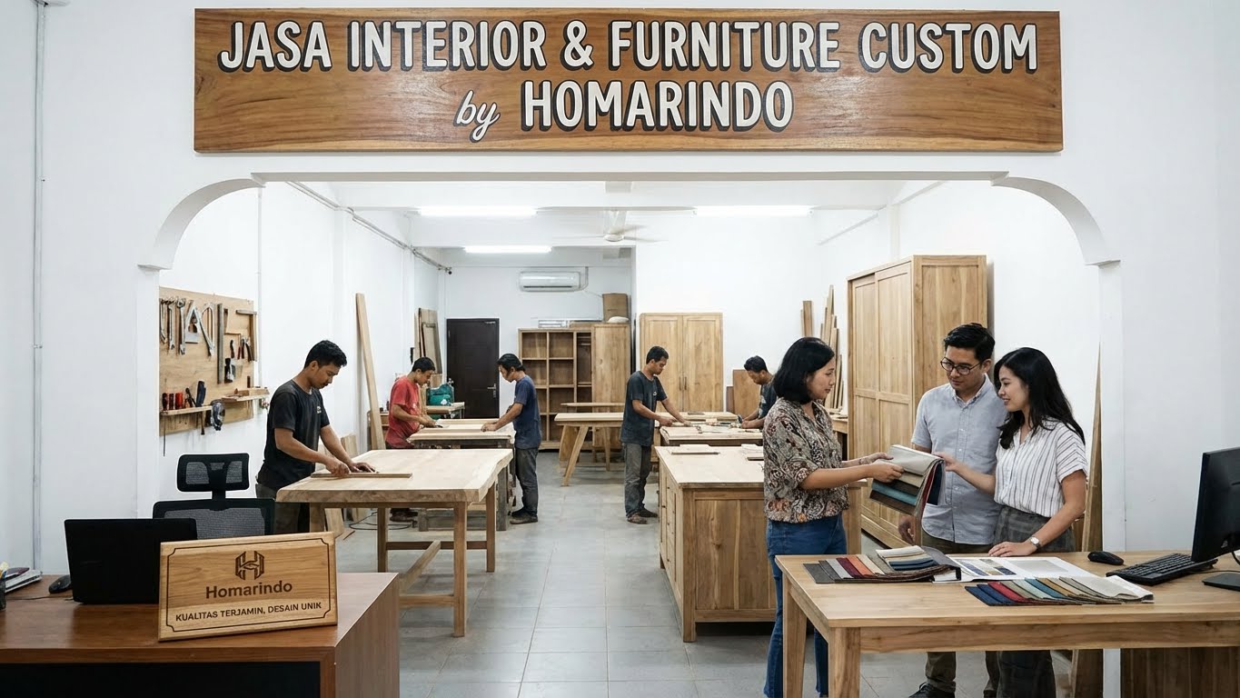 Jasa Interior & Furniture Custom