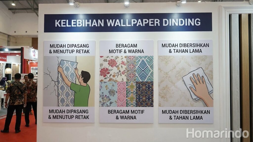 Kelebihan Wallpaper Dinding