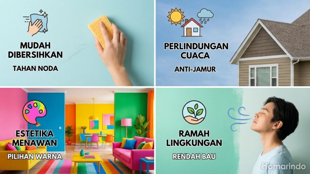 Kelebihan Wallpaper Dinding vs Kelebihan Cat