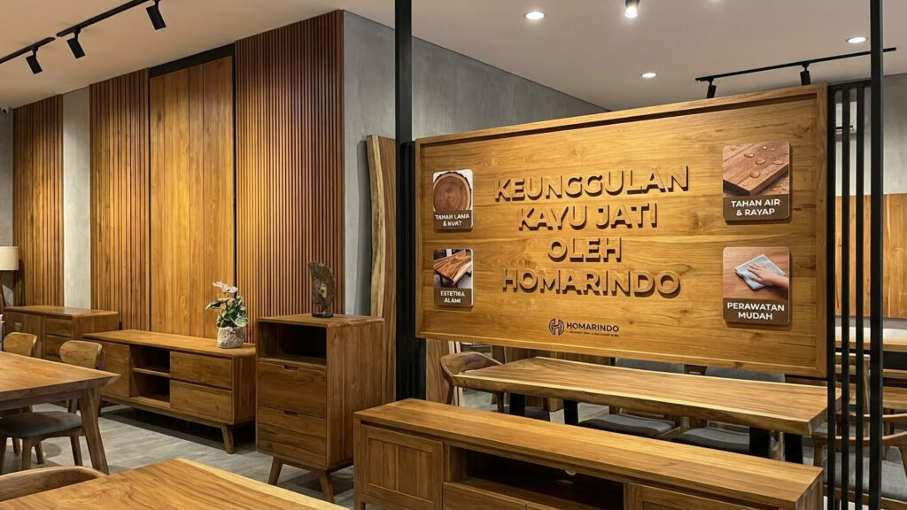 Keunggulan Kayu Jati dalam Desain Interior
