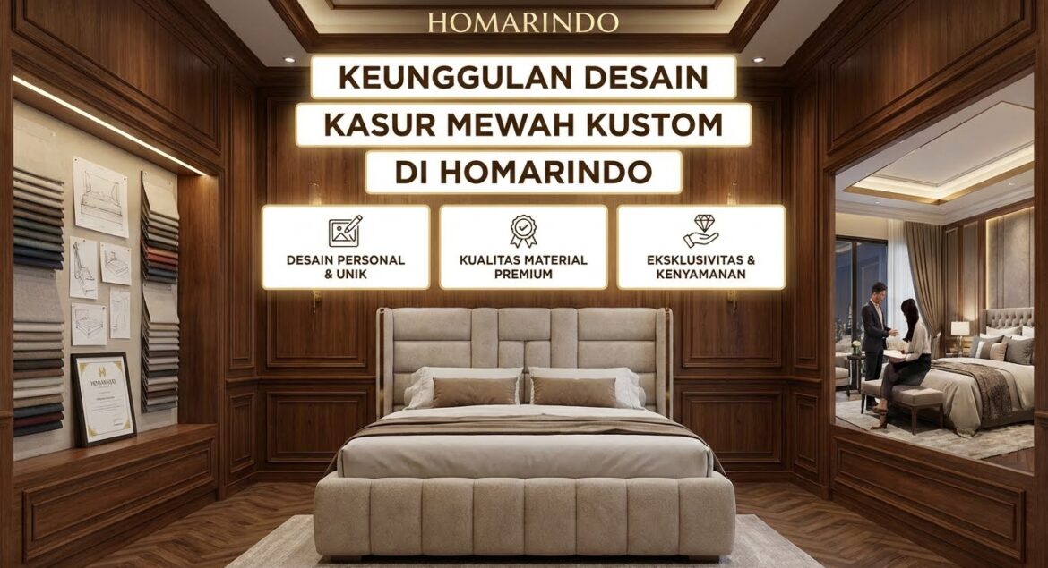 Keunggulan Tempat Tidur Custom Desain Mewah
