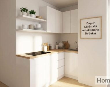 Kitchen Set Minimalis untuk Lahan Terbatas