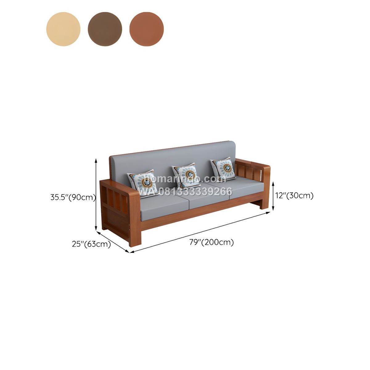 Kursi Tamu Kayu Jati Minimalis Modern Terbaru