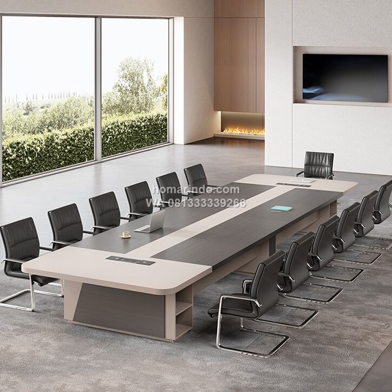 Meja Meeting Kantor Minimalis Bahan Kualitas Terbaik