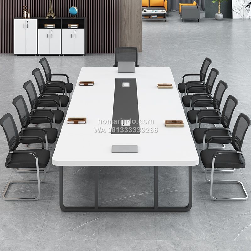 Meja Meeting Minimalis Elegan untuk Ruang Rapat Modern Meja Meeting Minimalis Elegan untuk Ruang Rapat Modern