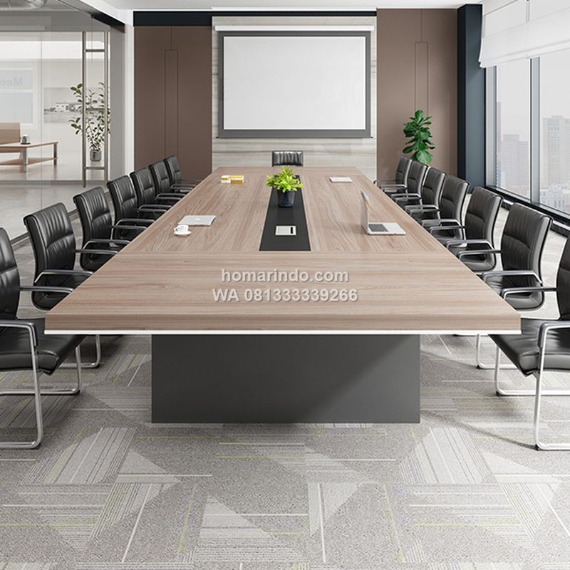 Meja Rapat Minimalis Modern Desain Simple dan Elegan