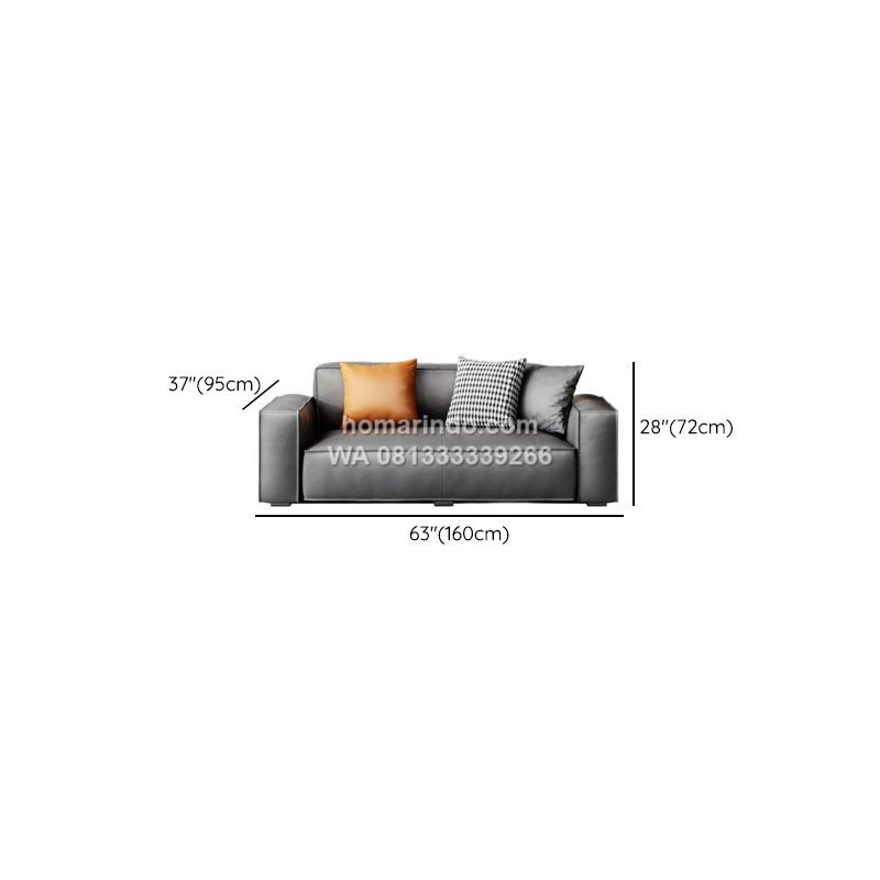 Sofa Kantor Kulit Sintetis Untuk Ruang Tamu