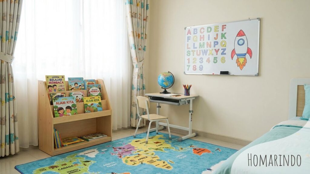 Konsep Desain Kamar Anak yang Edukatif