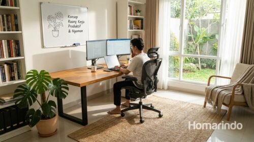 Konsep Home Office yang Produktif dan Nyaman