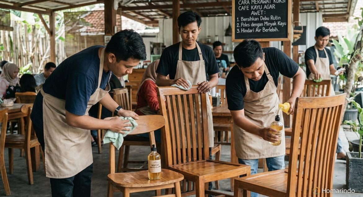Merawat Kursi Kayu Cafe Agar Tahan Lama