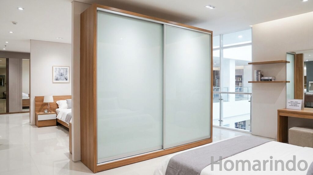 Model Lemari Besar dengan Pintu Geser