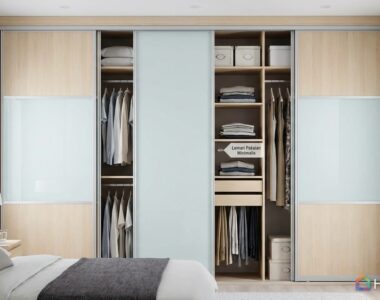 Model Lemari Minimalis dengan Pintu Geser