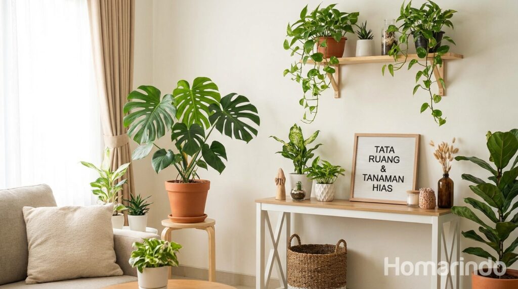 Penataan Tanaman dan Hiasan Interior