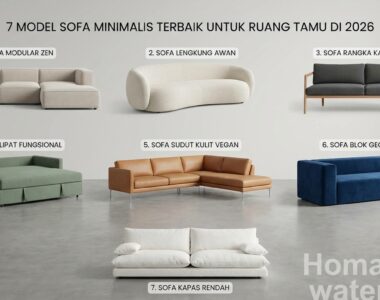 7 Model Sofa Minimalis Terbaik untuk Ruang Tamu Tahun 2026