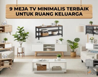 8 Model Meja TV Minimalis untuk Ruang Keluarga