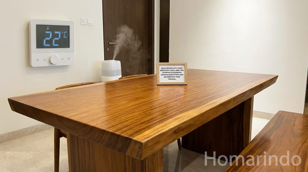 Cara Merawat Meja Makan Kayu Agar Tetap Mengkilap