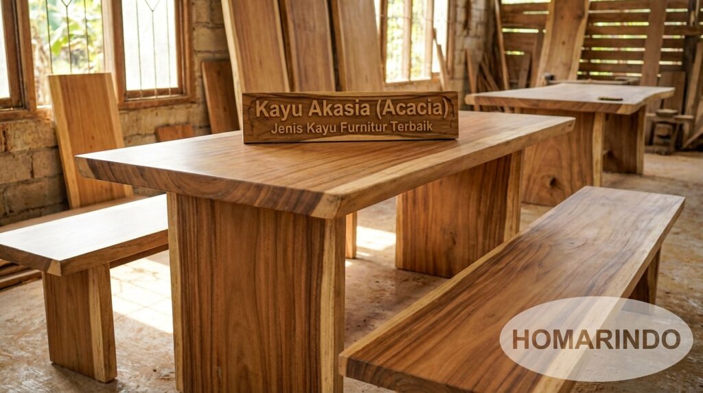 Kayu Akasia (Acacia) Jenis Kayu Furniture Terbaik