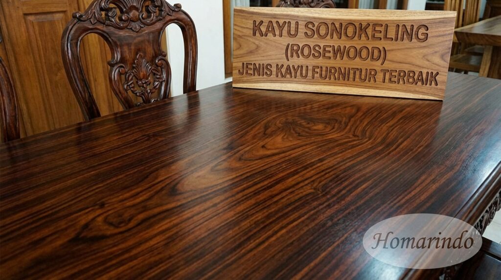 Kayu Sonokeling (Rosewood) Jenis Kayu Furniture Terbaik