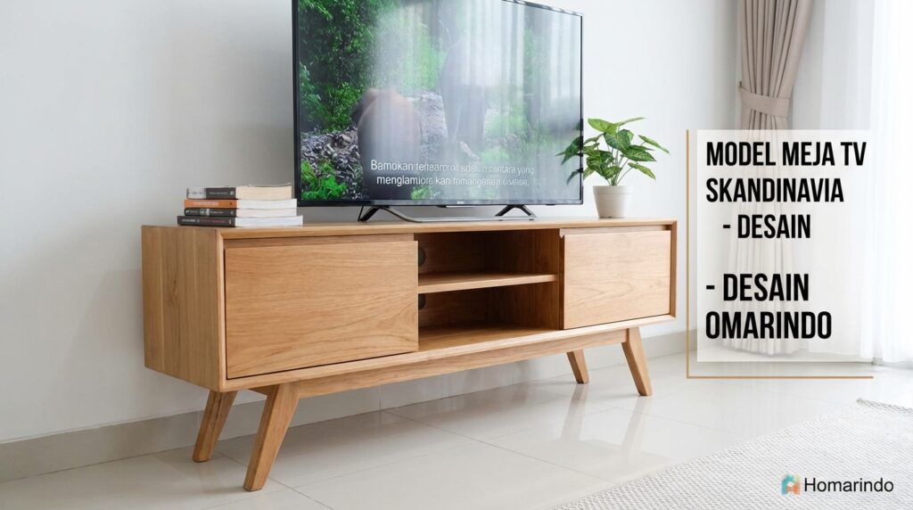 Model Meja TV Skandinavia