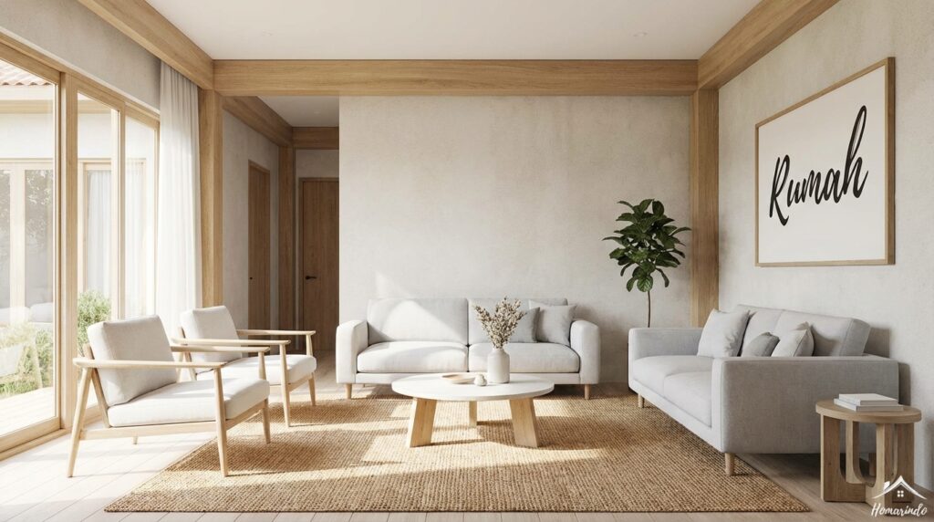 Rumah Gaya Japandi