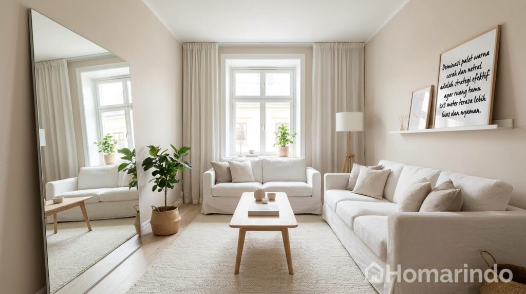 Strategi Penataan Ruang Tamu 3x3 Meter