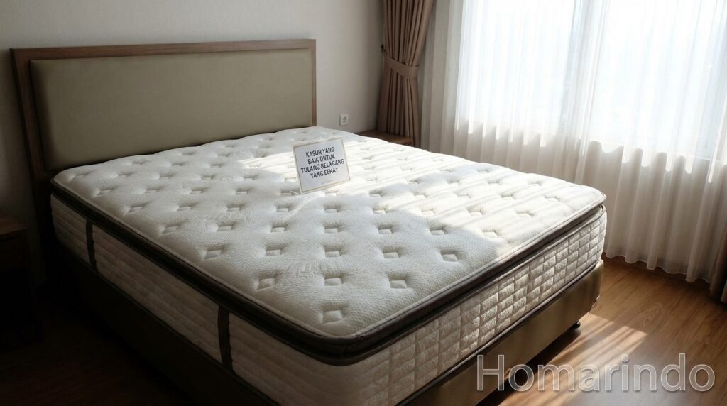 kasur yang baik untuk punggung sehat