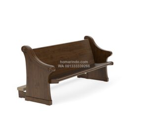 Bangku Gereja Klasik Kayu Jati Berkualitas