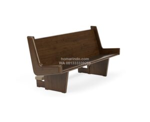 Bangku Gereja Minimalis Finishing Glossy