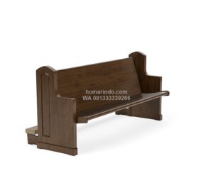 Bangku Gereja Minimalis Modern Elegan