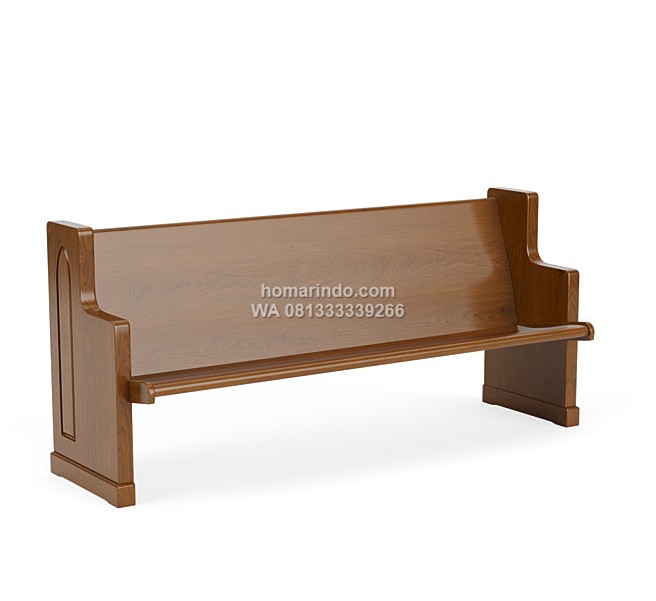 Bangku Gereja Sandaran Ergonomis Nyaman