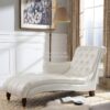 Kursi Sofa Santai Kulit Sintetis Satu Lengan