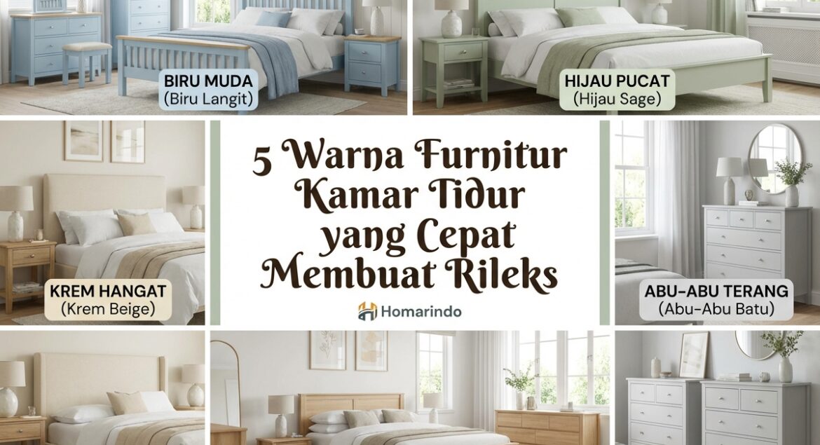 Warna Furniture Kamar Tidur
