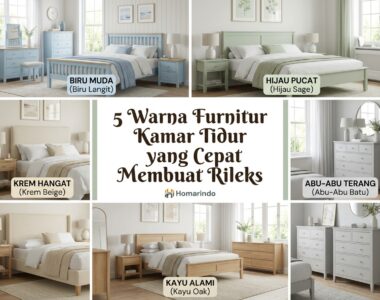 Warna Furniture Kamar Tidur