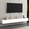 Bufet TV Gantung Desain Minimalis 3 Laci