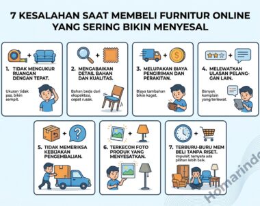 Kesalahan Membeli Furniture Online