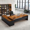 Meja Kerja Kantor Direktur Minimalis L Shape