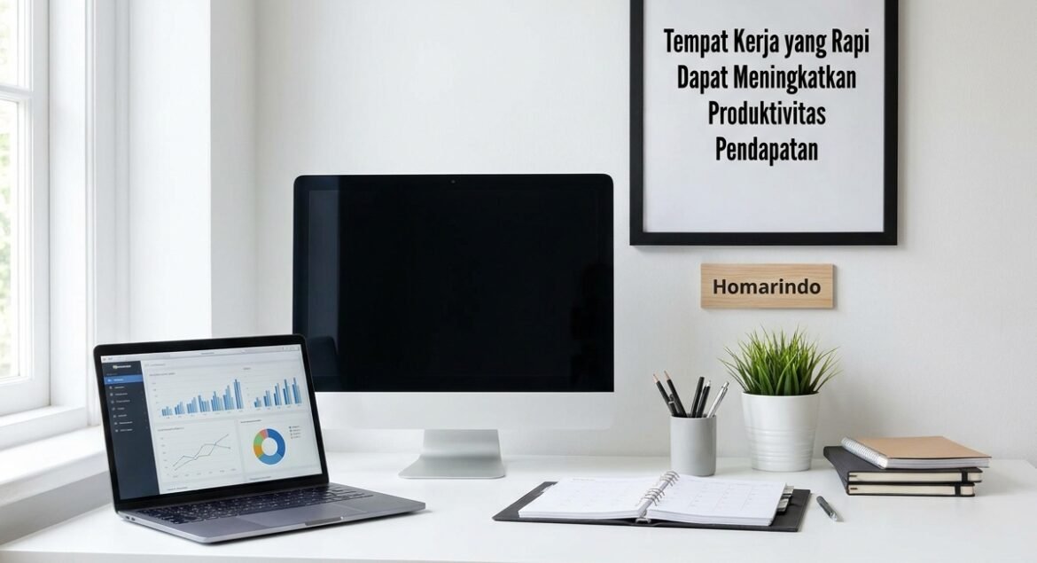 Ruang Kerja Rapi Bisa Membuat Penghasilan Lebih Produktif