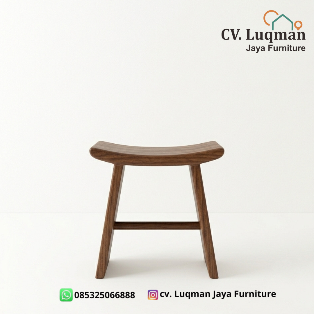 Set Kursi Stool Dingklik Jati Minimalis Japandi Premium (Isi 7 Pcs) Set Kursi Stool Dingklik Jati Minimalis Japandi Premium (Isi 7 Pcs)