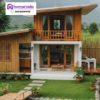 Rumah Panggung Kayu Jati Minimalis