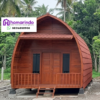Rumah Lumbung Simple Kayu Jati