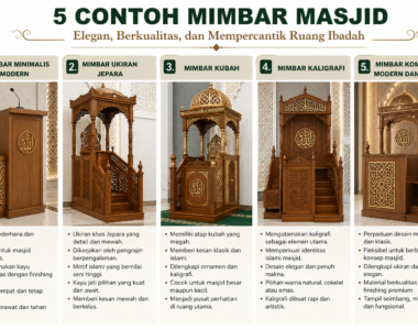 Contoh Mimbar Masjid
