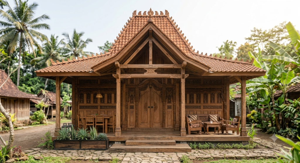 Rumah Kayu Jati: 3 Desain Favorit dan Tips Perawatannya Agar Tahan Ratusan Tahun 1 Gemini Generated Image fiq5yffiq5yffiq5