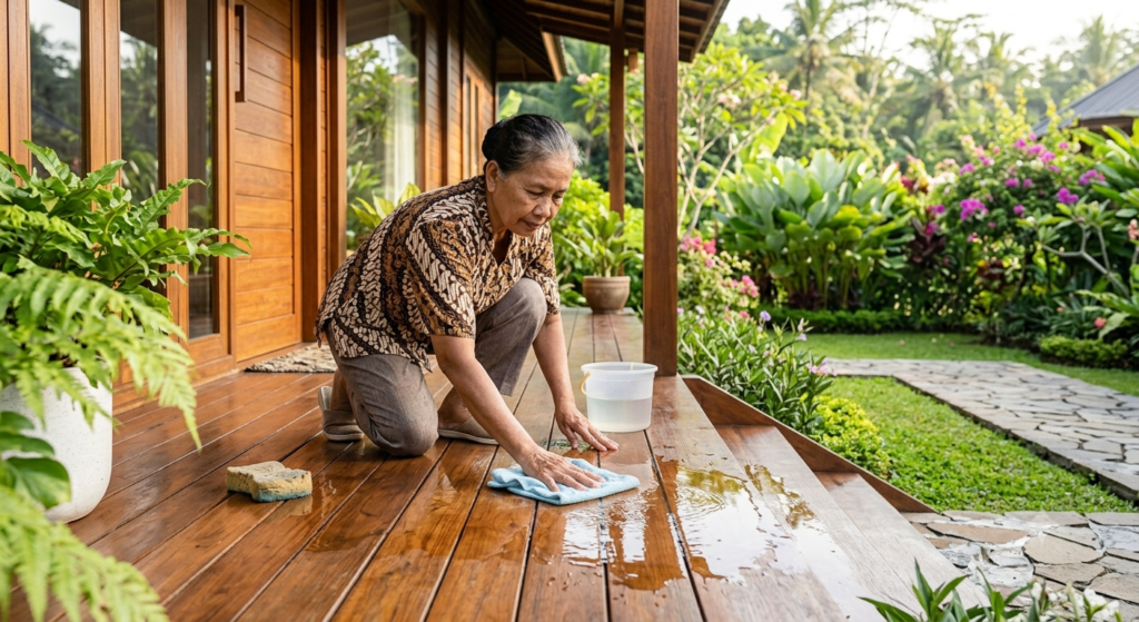 4 Langkah Mudah Merawat Rumah Kayu Jati Agar Bebas Rayap dan Jamur 5 Gemini Generated Image kml00tkml00tkml0