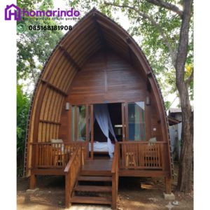 Rumah Lumbung Kayu Jati Klasik
