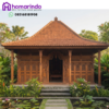 Hunian Tradisional Jati Klasik Modern