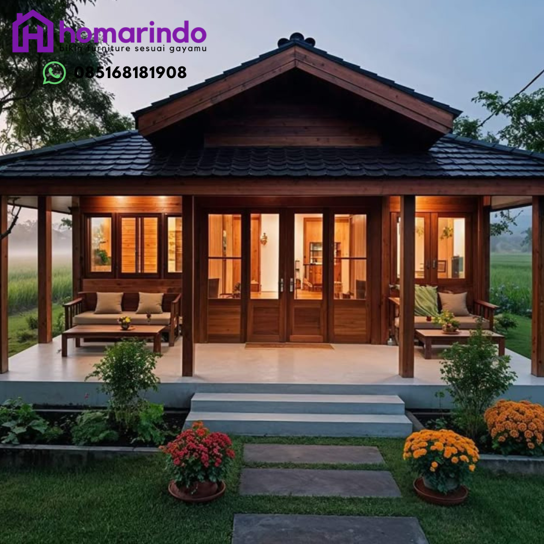 Rumah Kayu Jati Joglo Limasan