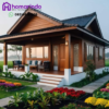 Limasan Kayu Jati Modern Minimalis