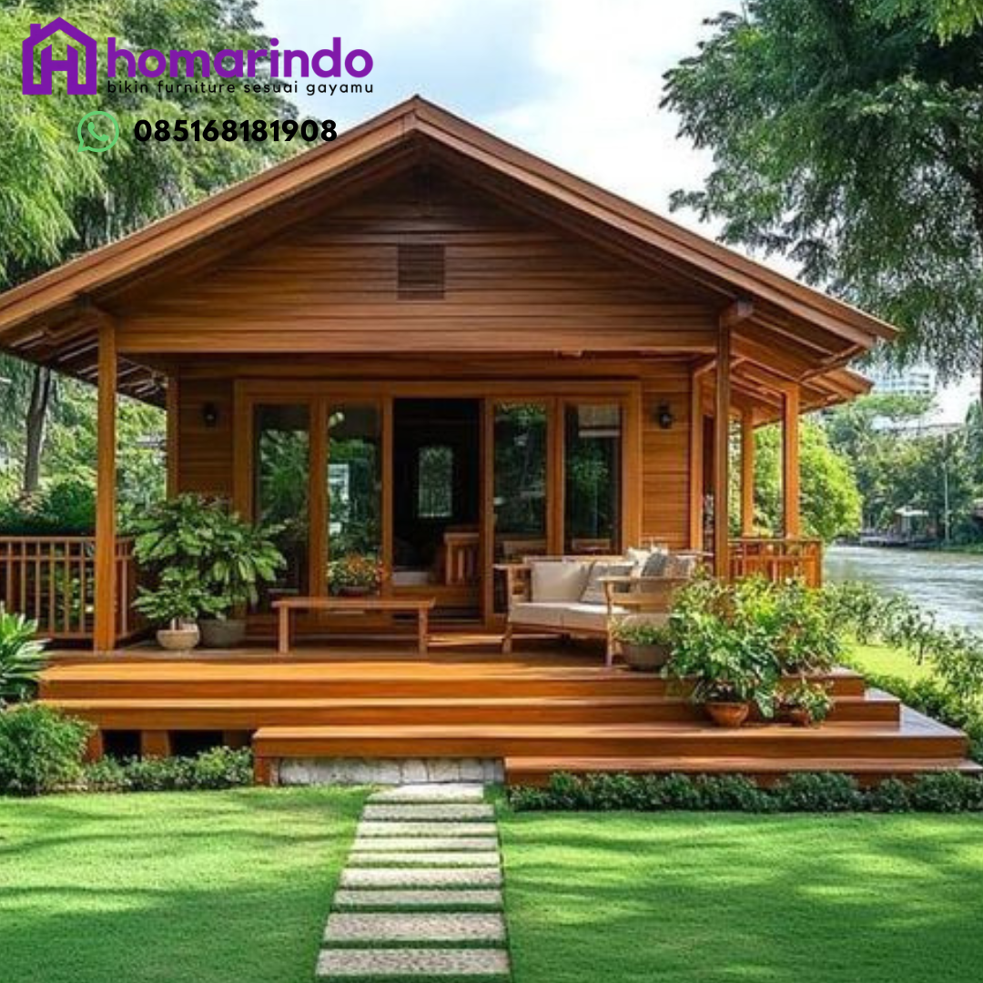 Rumah Gladak Kayu Jati