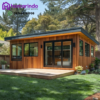 Rumah Kayu Jati Modern Minimalis